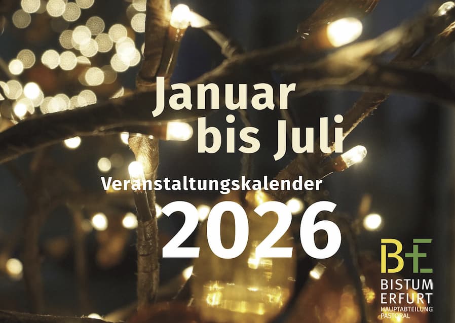 Veranstaltungskalender Bistum Erfurt -1. Halbjahr 2026